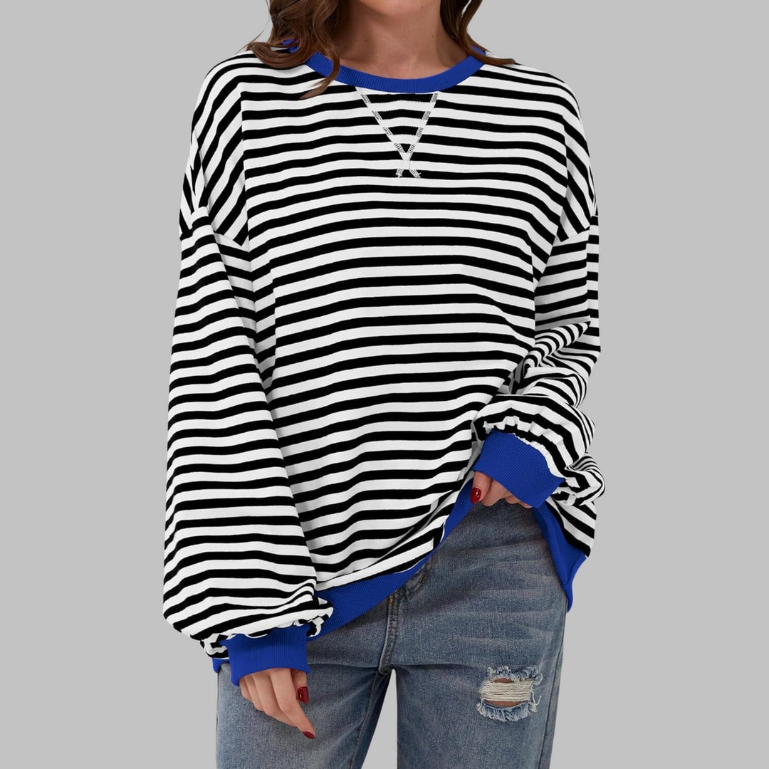 Emma | Casual Striped Sweater