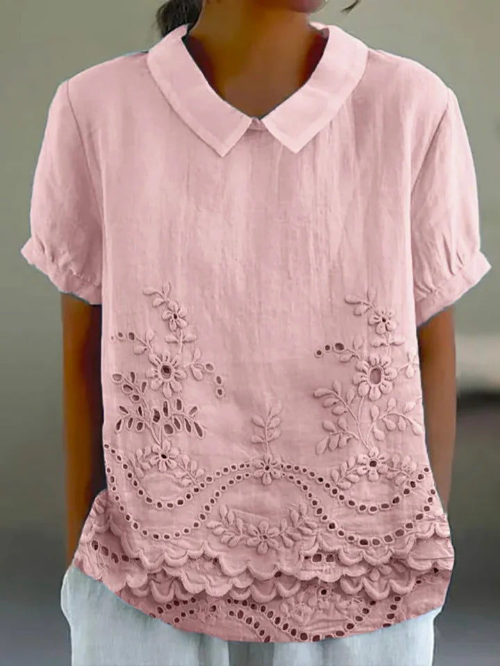 Floral Breeze Summer Shirt – Lightweight Casual Button-Up