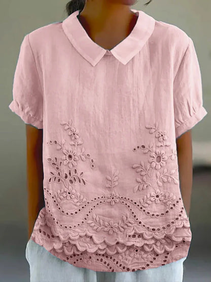 Floral Breeze Summer Shirt – Lightweight Casual Button-Up