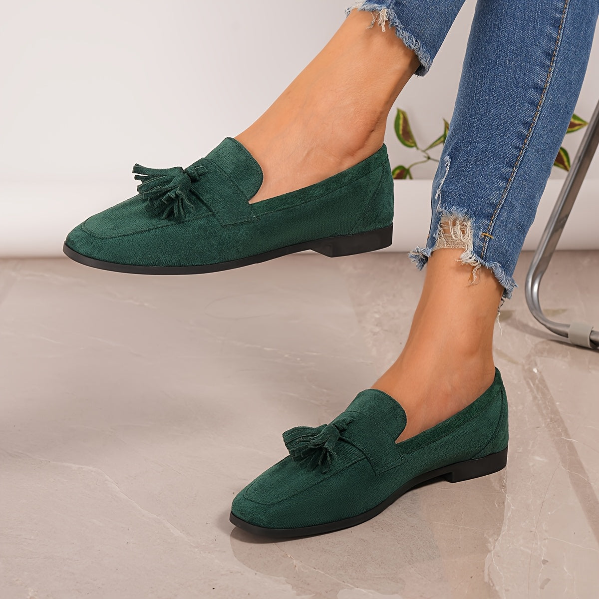 Classic Tassel Loafers – Comfortable Slip-On Everyday Shoes