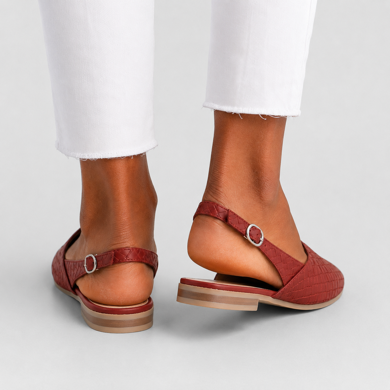 Aveline | Braided Loafers with Back Strap