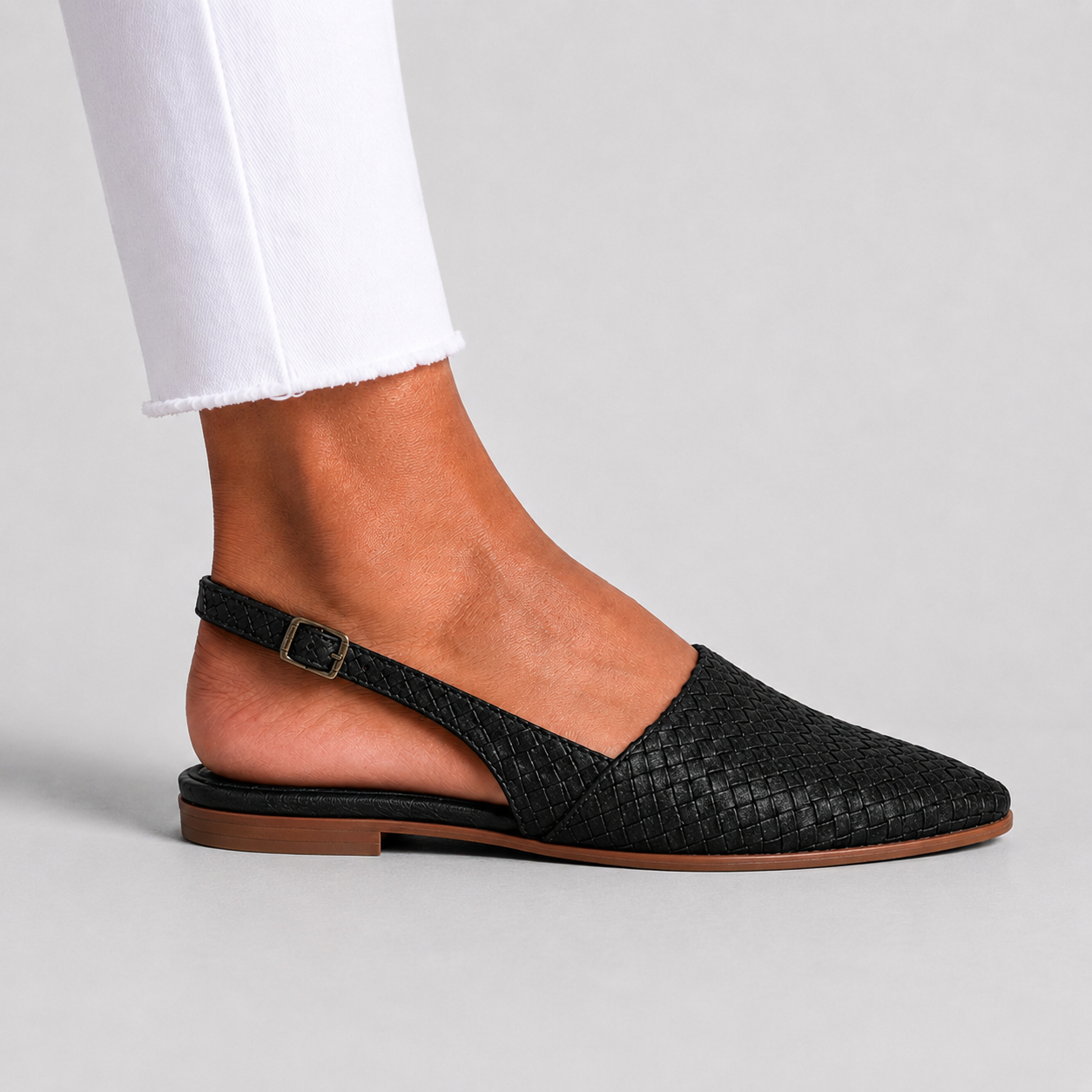 Aveline | Braided Loafers with Back Strap
