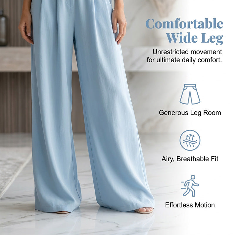 Elegant V-neck jumpsuit made of a linen blend